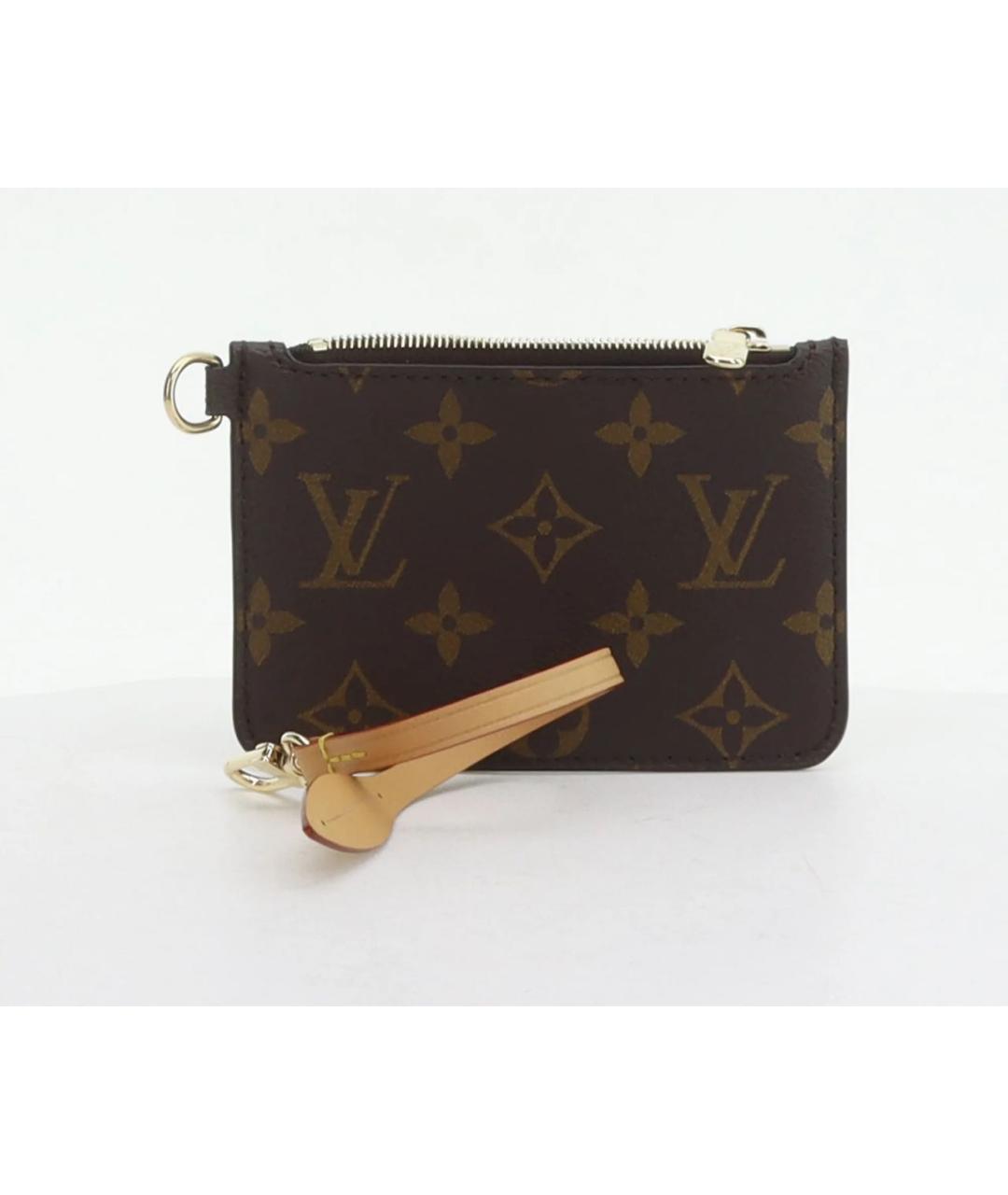 LOUIS VUITTON Коричневый кошелек, фото 2