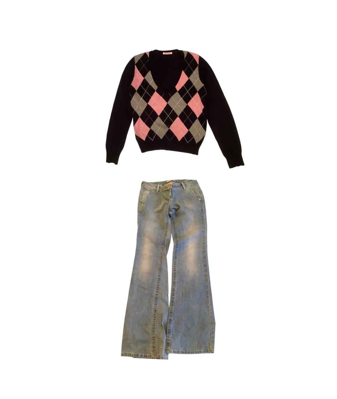 BLUGIRL Черный костюм с брюками, фото 9