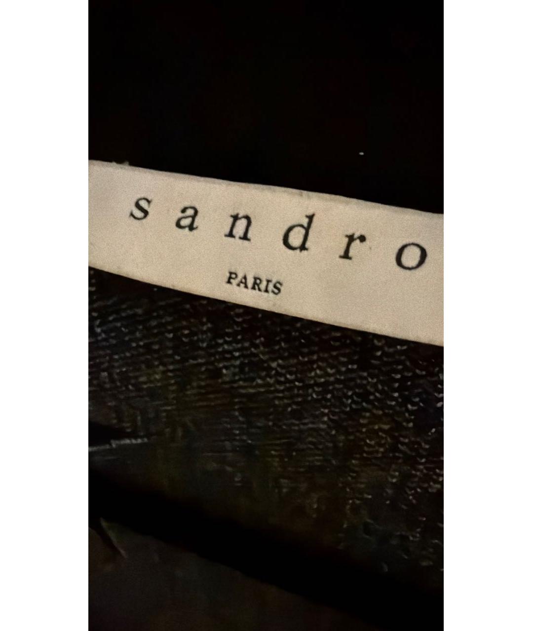 SANDRO Темно-синий кардиган, фото 3