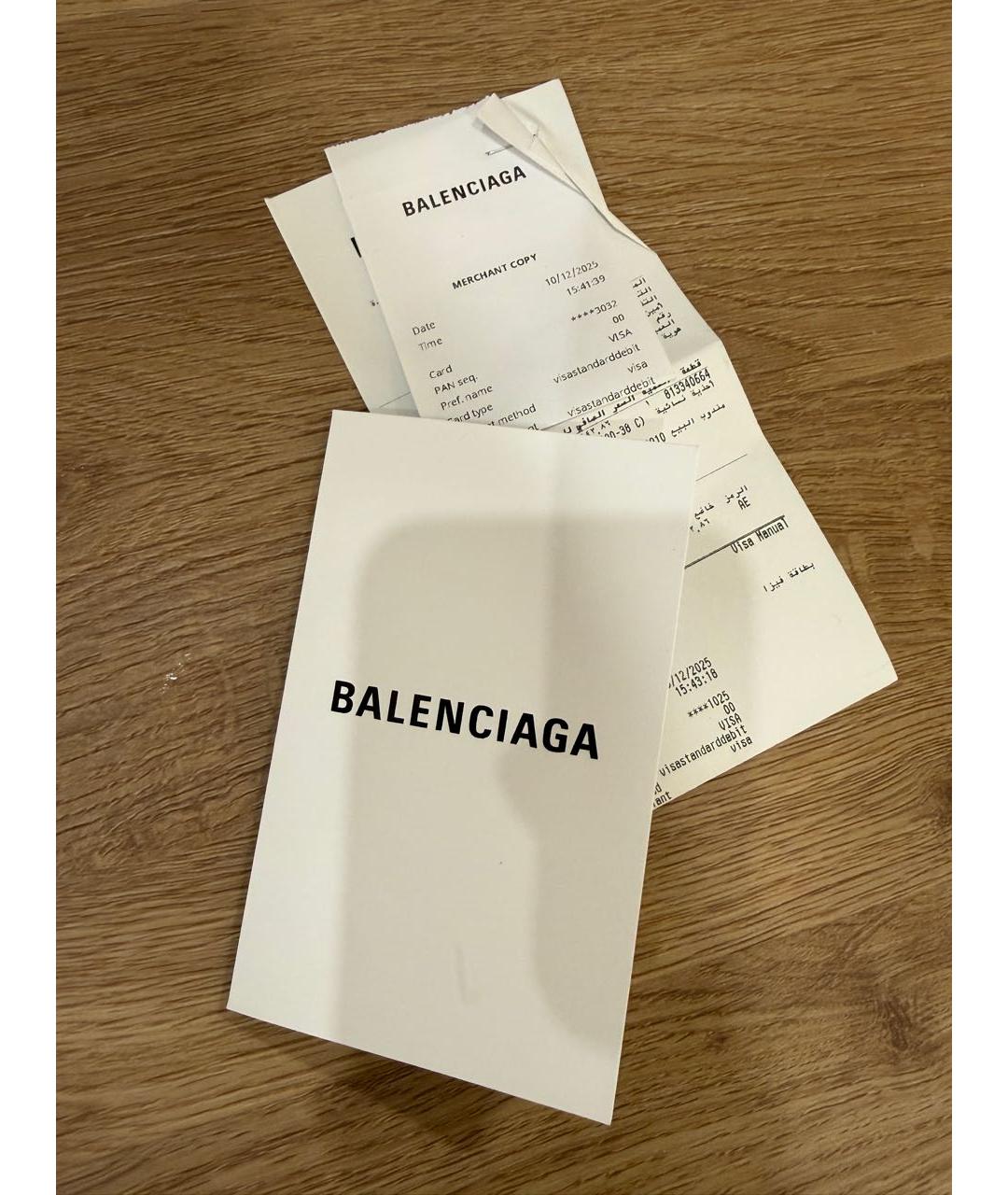 BALENCIAGA Белые текстильные кроссовки, фото 7