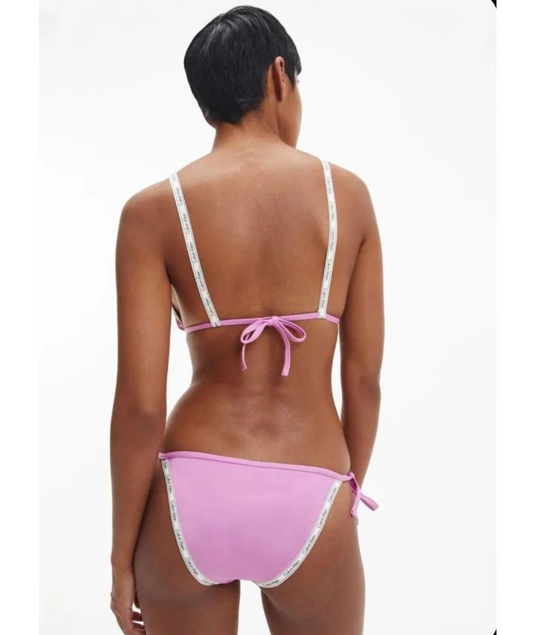 CALVIN KLEIN Мульти полиэстеровый купальник, фото 5