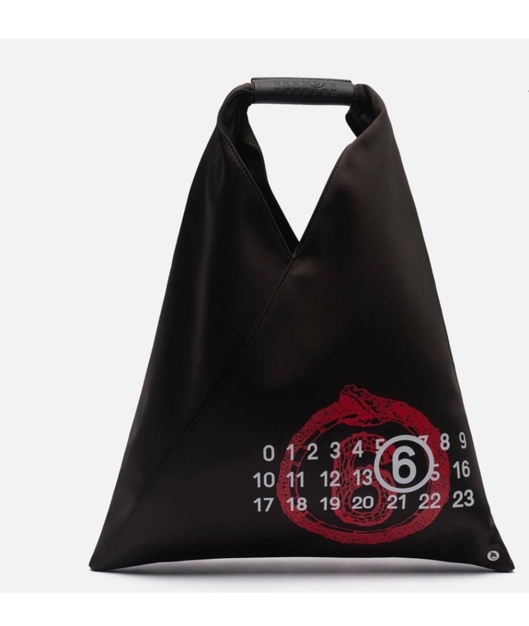 MAISON MARGIELA Черная сумка тоут, фото 5