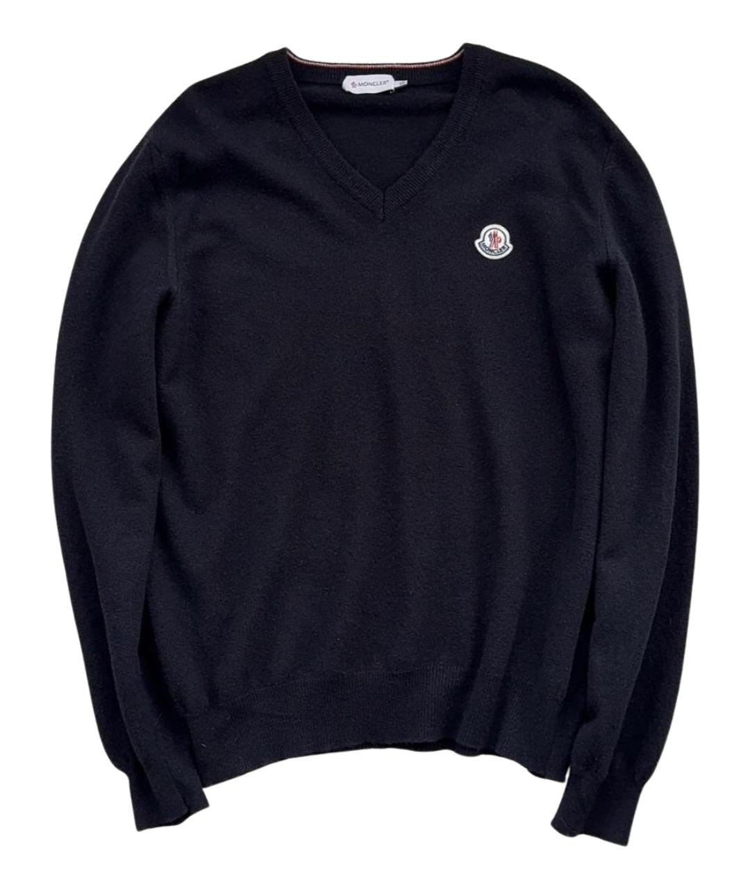 MONCLER Черный джемпер / свитер, фото 1