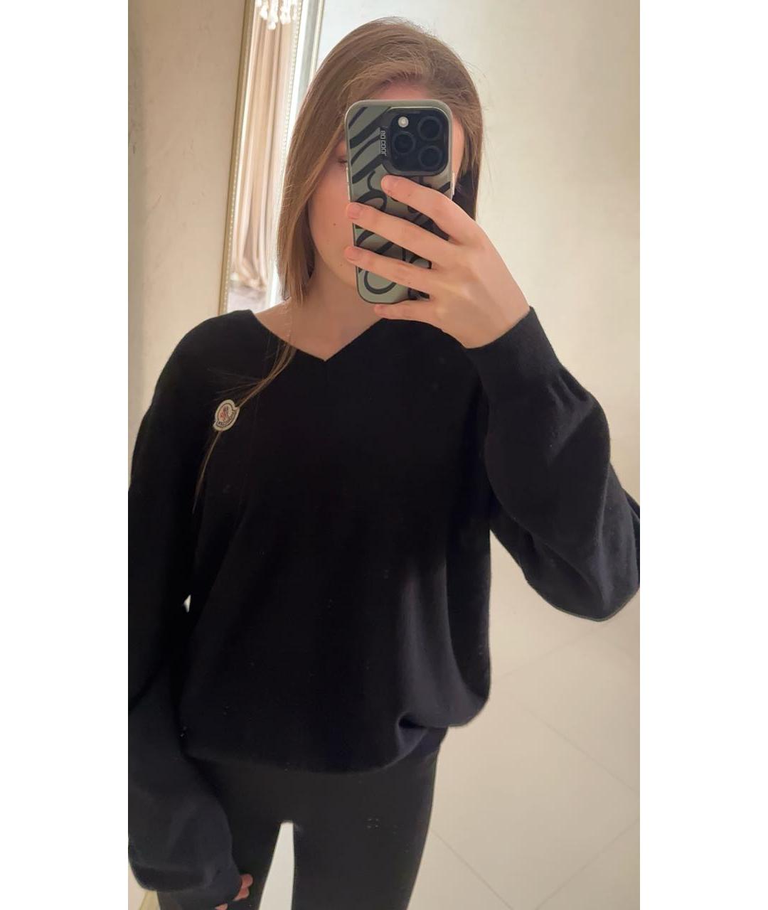 MONCLER Черный джемпер / свитер, фото 4