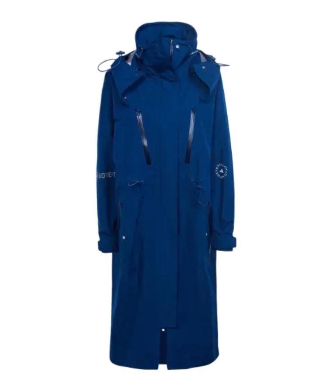 ADIDAS BY STELLA MCCARTNEY Темно-синий тренч/плащ, фото 1