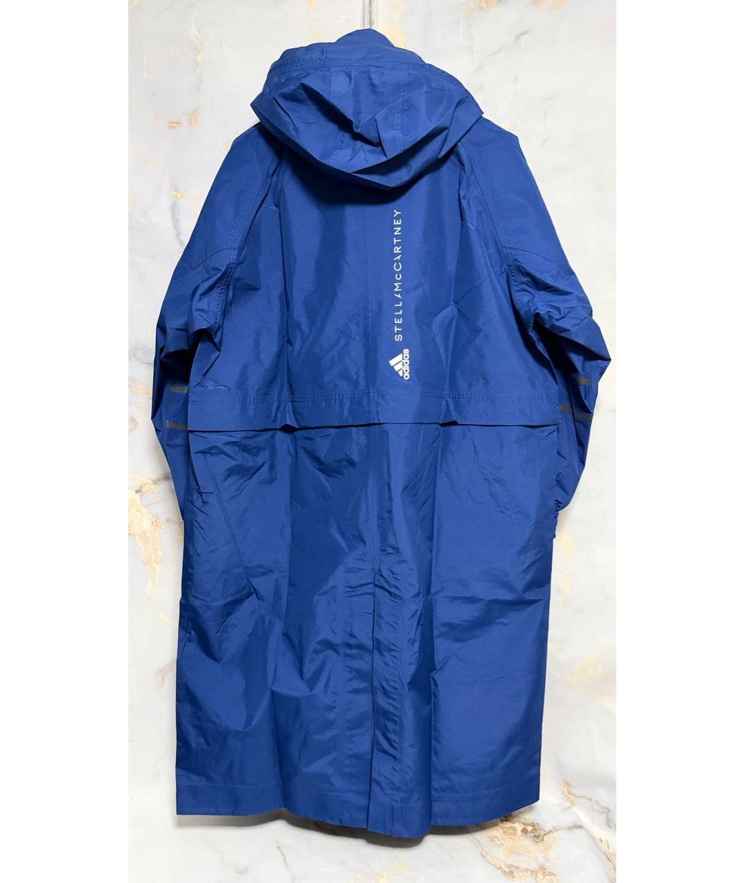 ADIDAS BY STELLA MCCARTNEY Темно-синий тренч/плащ, фото 3