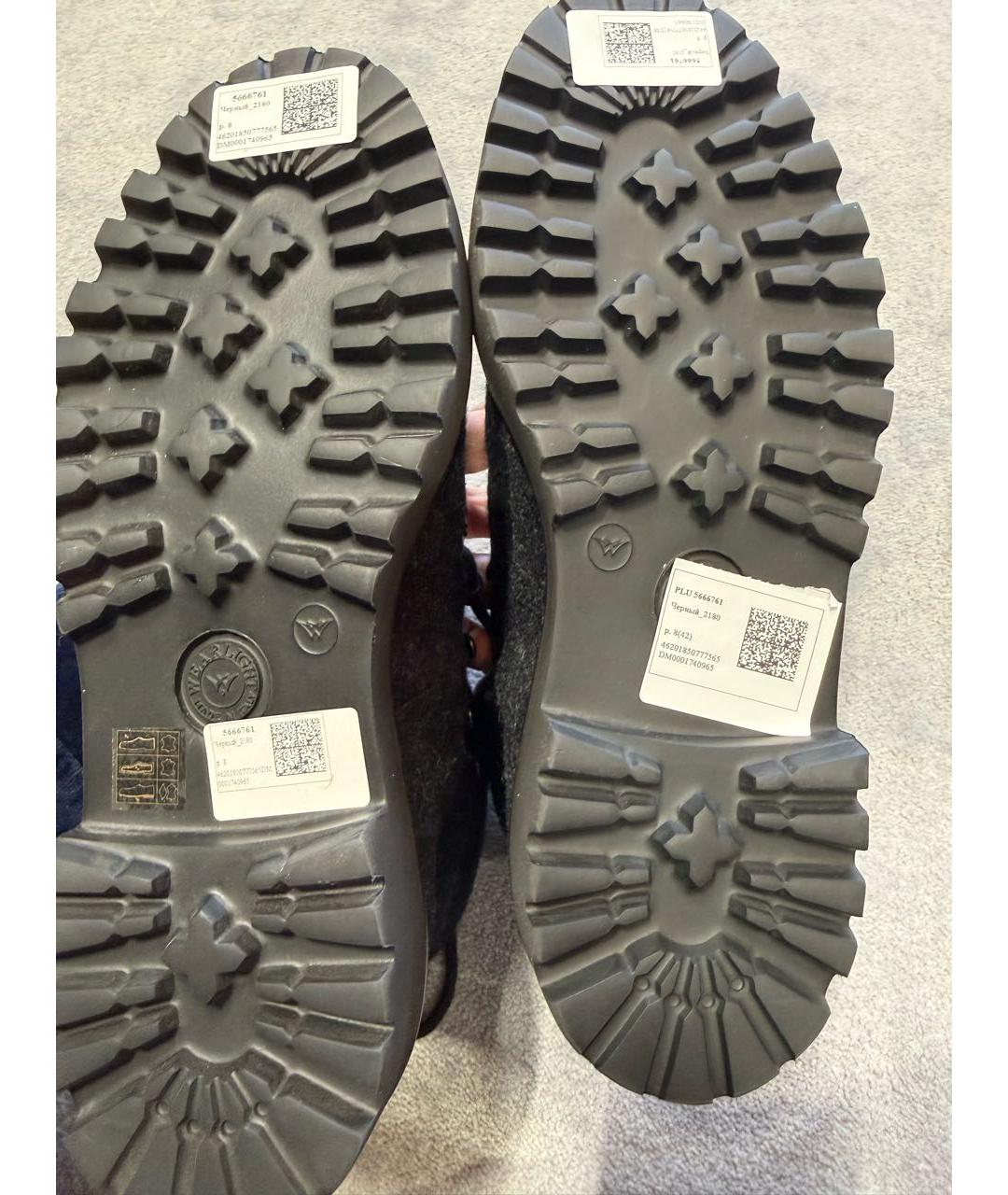 MILLE885 Антрацитовые высокие ботинки, фото 6