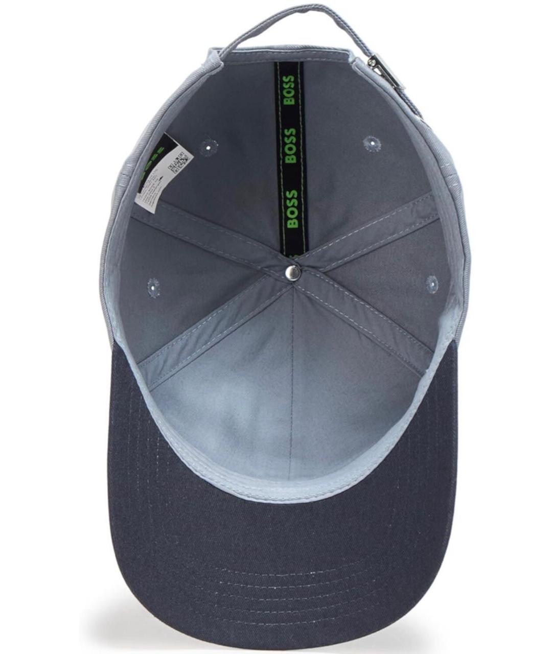 HUGO BOSS Серая хлопковая кепка/бейсболка, фото 3