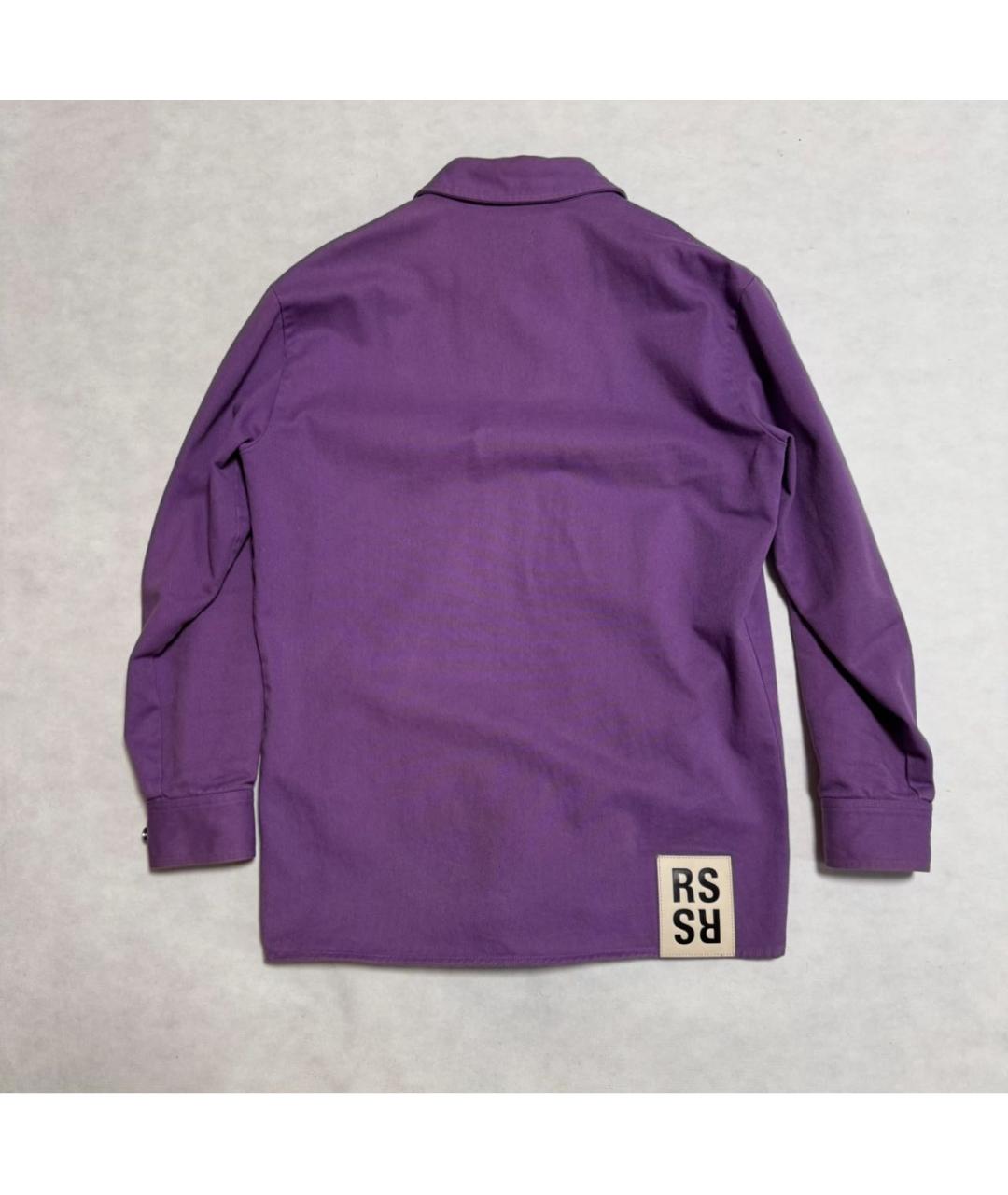 RAF SIMONS Фиолетовая кэжуал рубашка, фото 2