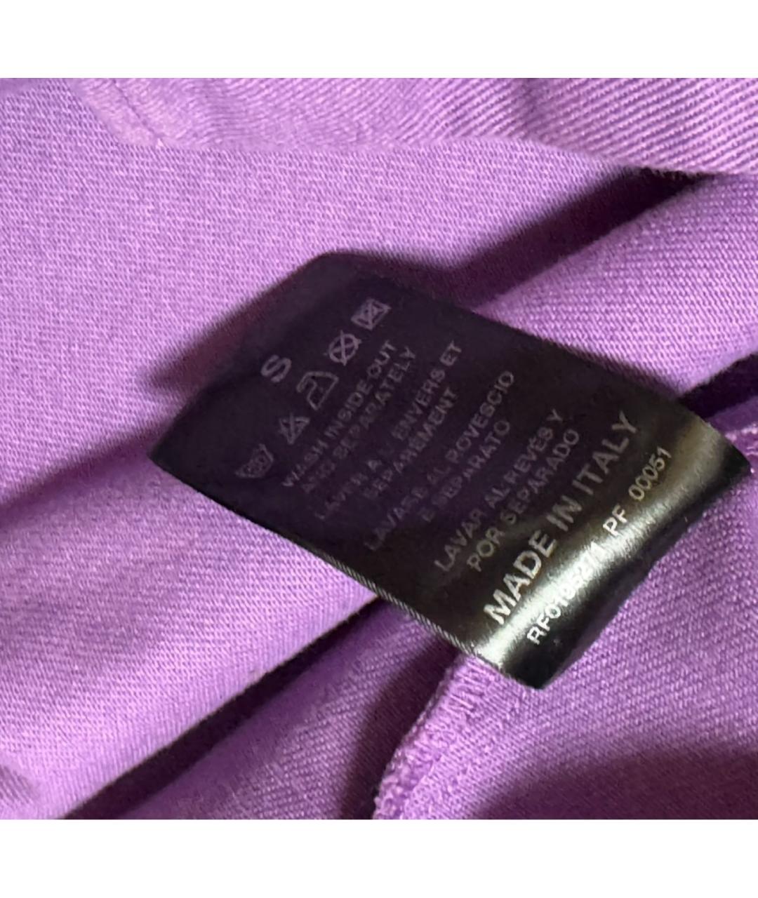 RAF SIMONS Фиолетовая кэжуал рубашка, фото 5