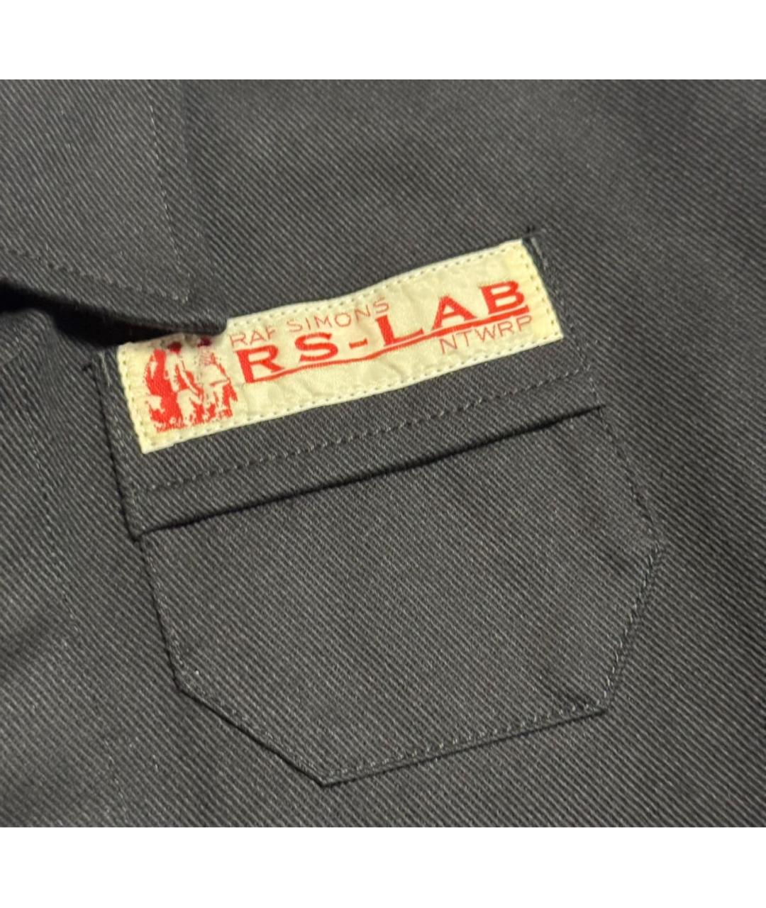 RAF SIMONS Черная кэжуал рубашка, фото 6