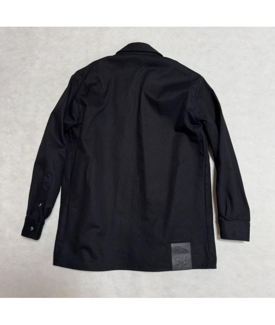 RAF SIMONS Черная кэжуал рубашка, фото 3