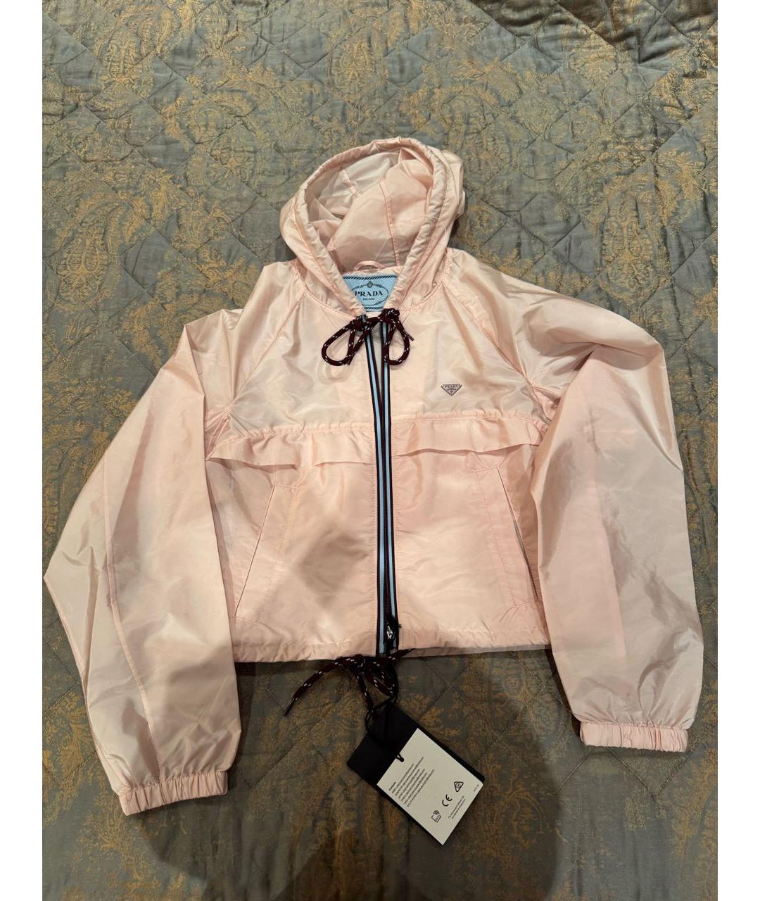 PRADA Коралловая куртка, фото 7