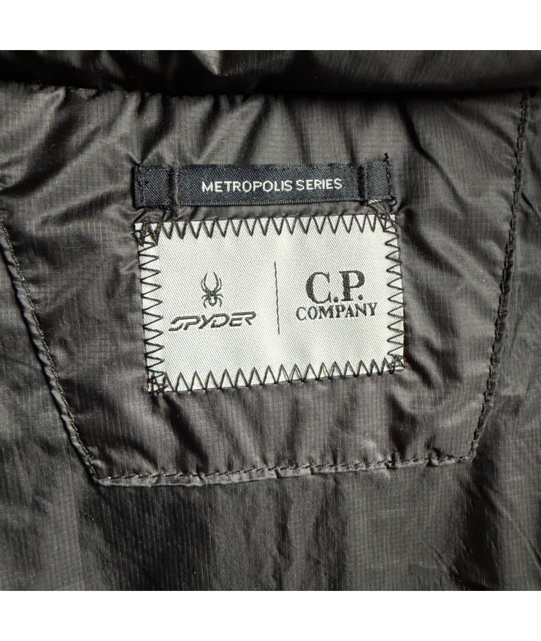 CP COMPANY Черный синтетический пуховик, фото 6