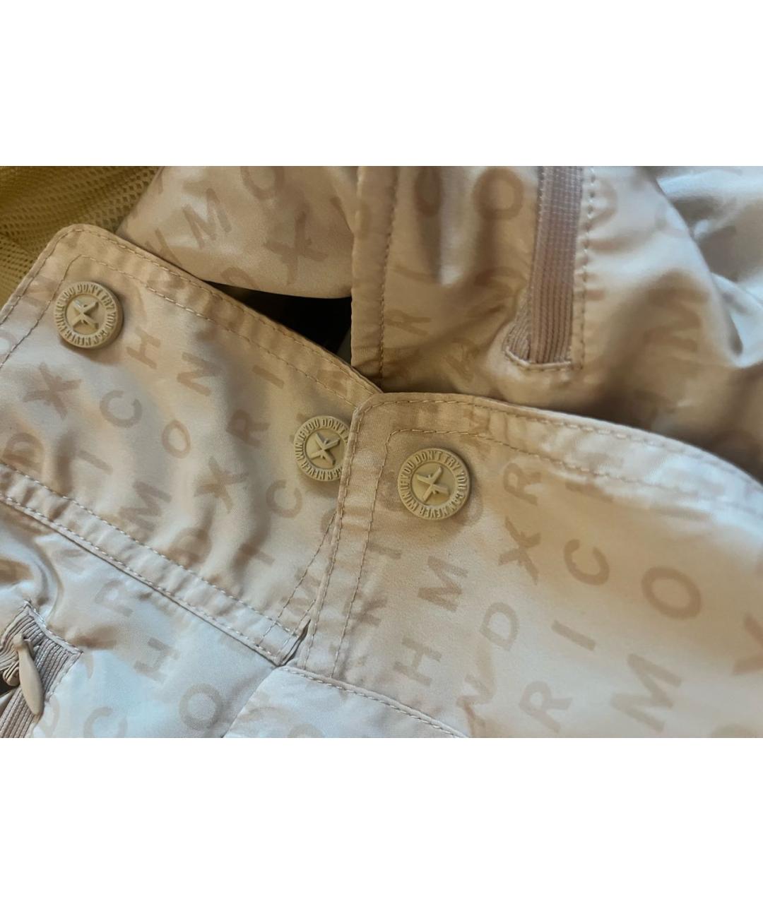 JOHN RICHMOND Горчичная полиэстеровая куртка, фото 7