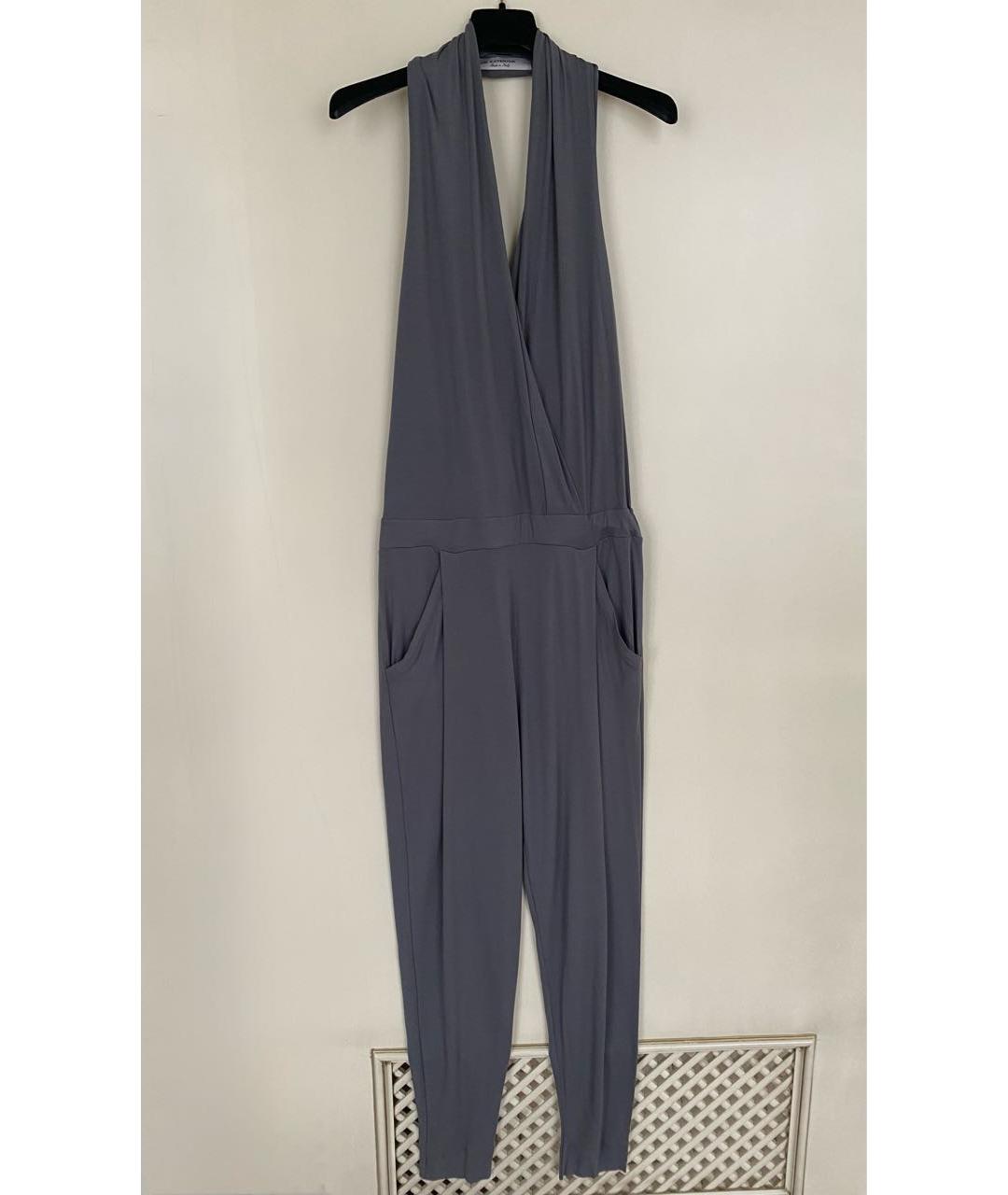 D.EXTERIOR Серый вискозный комбинезон, фото 9