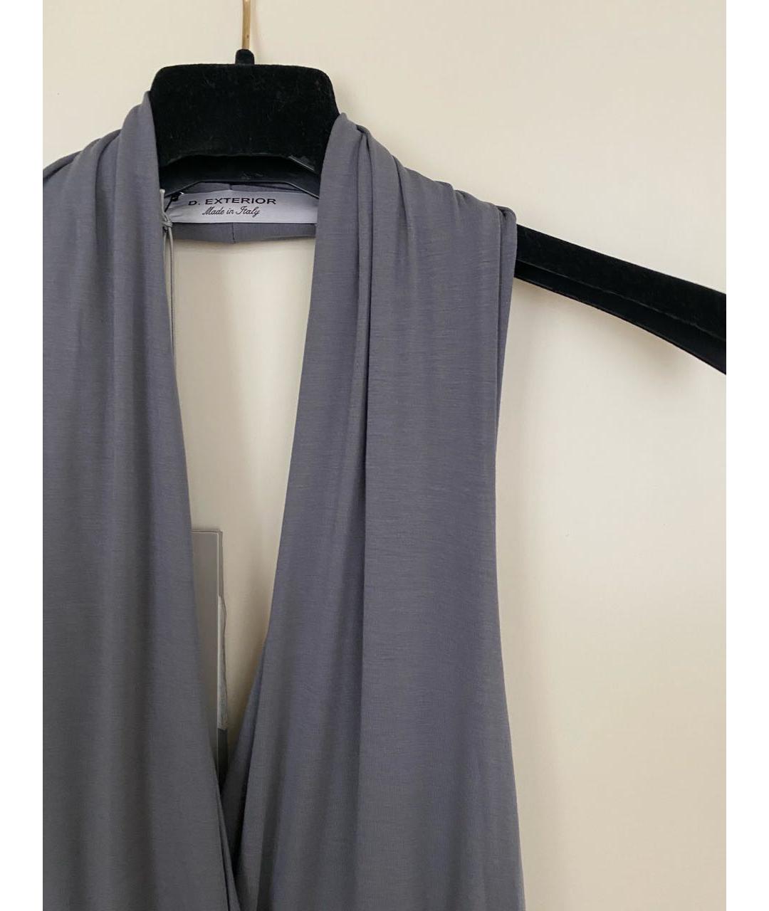 D.EXTERIOR Серый вискозный комбинезон, фото 7