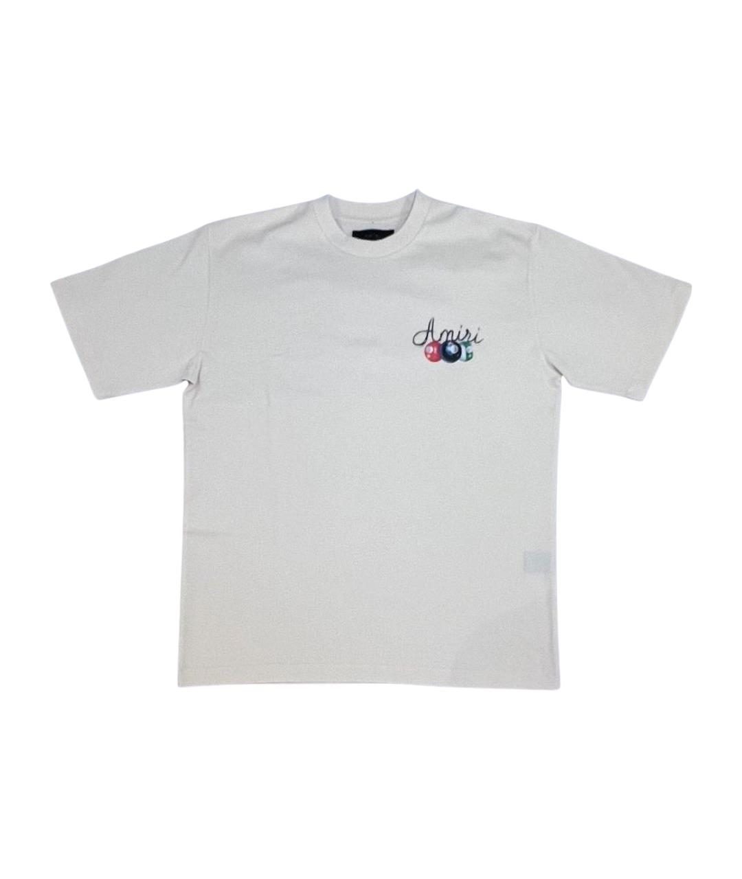 AMIRI Бежевая хлопковая футболка, фото 1