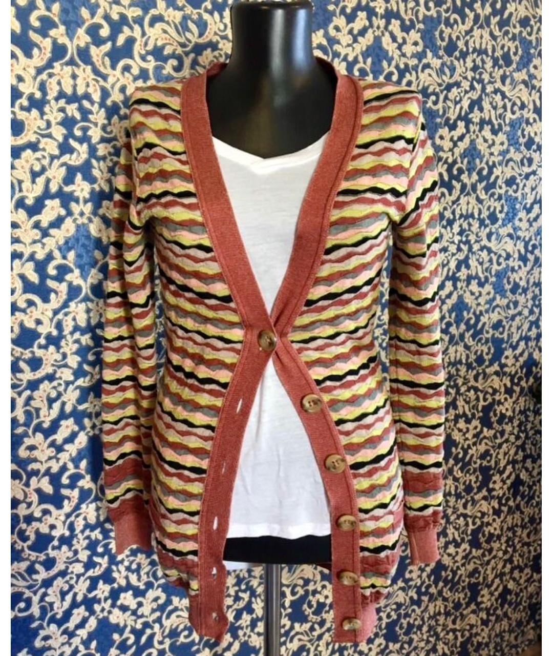 MISSONI Мульти льняной кардиган, фото 4