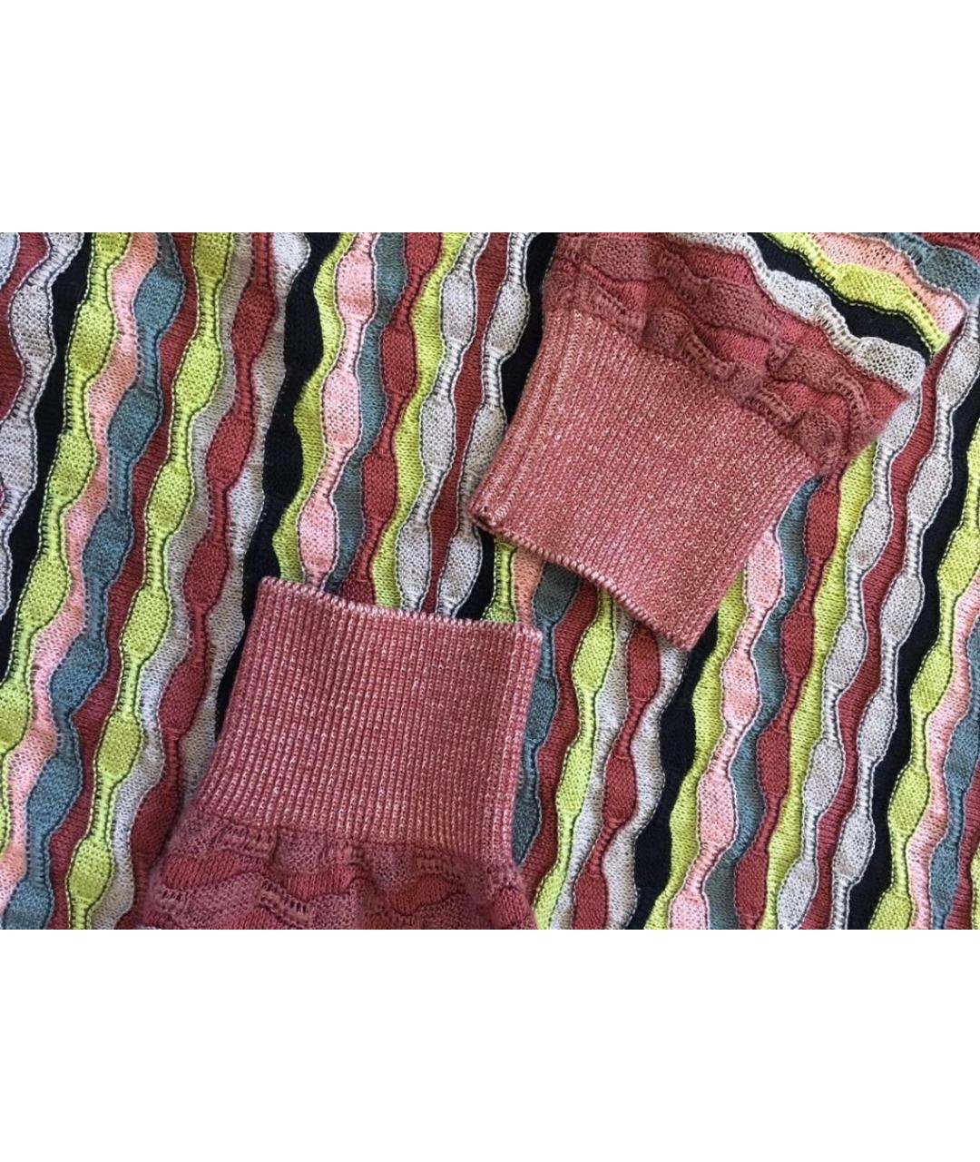 MISSONI Мульти льняной кардиган, фото 5