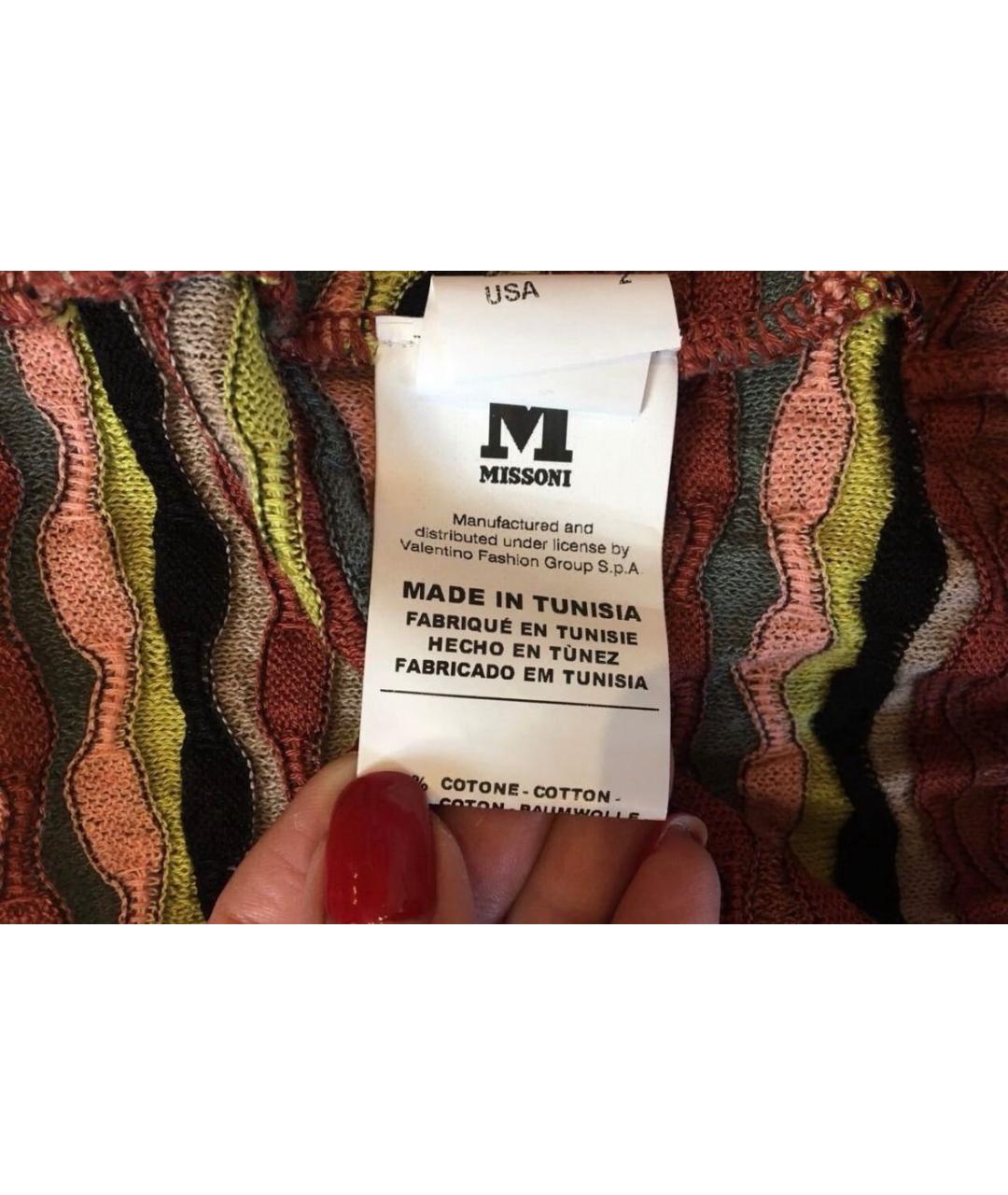 MISSONI Мульти льняной кардиган, фото 6