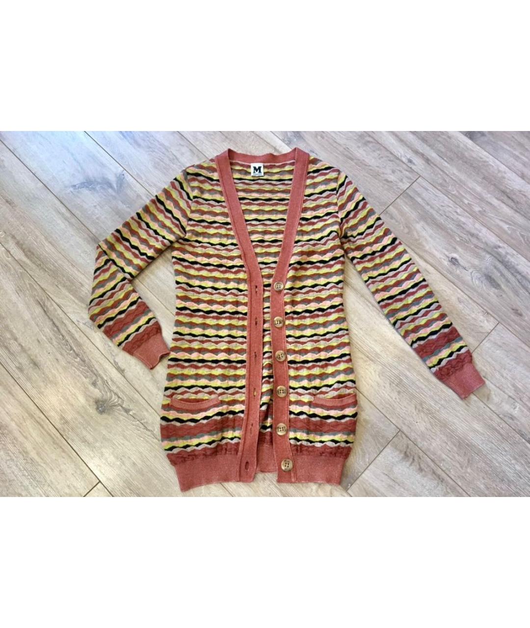 MISSONI Мульти льняной кардиган, фото 9