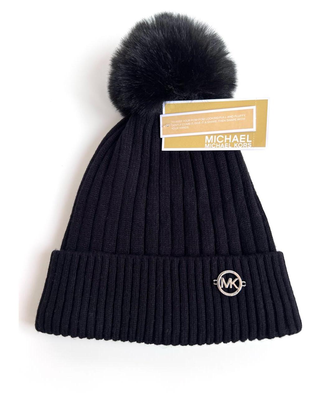 MICHAEL MICHAEL KORS Черная шапка, фото 9