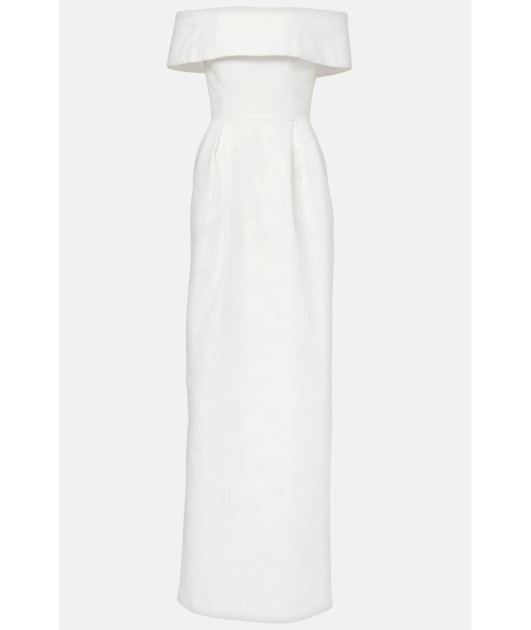 REBECCA VALLANCE Белое полиэстеровое коктейльное платье, фото 6