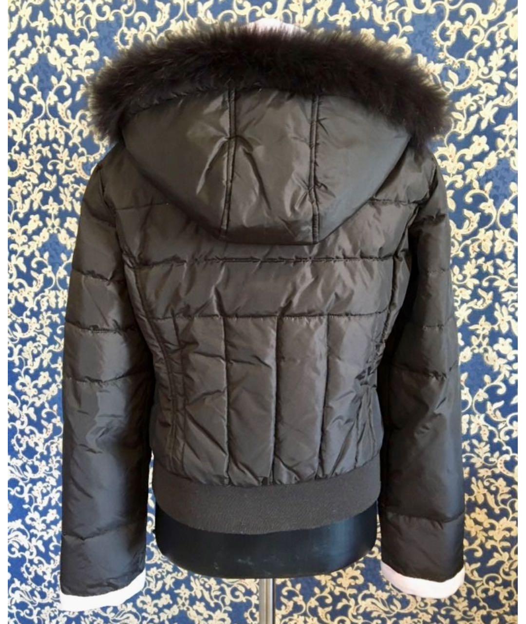 FAY Коричневый полиэстеровый пуховик, фото 2