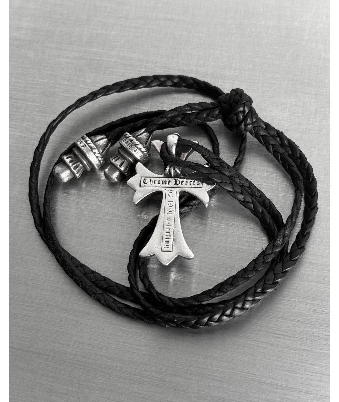 CHROME HEARTS Серебряная серебряная цепочка/подвеска, фото 3