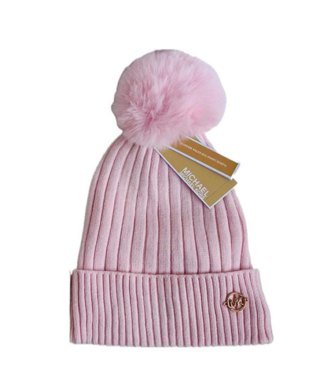 MICHAEL MICHAEL KORS Розовая шапка, фото 1