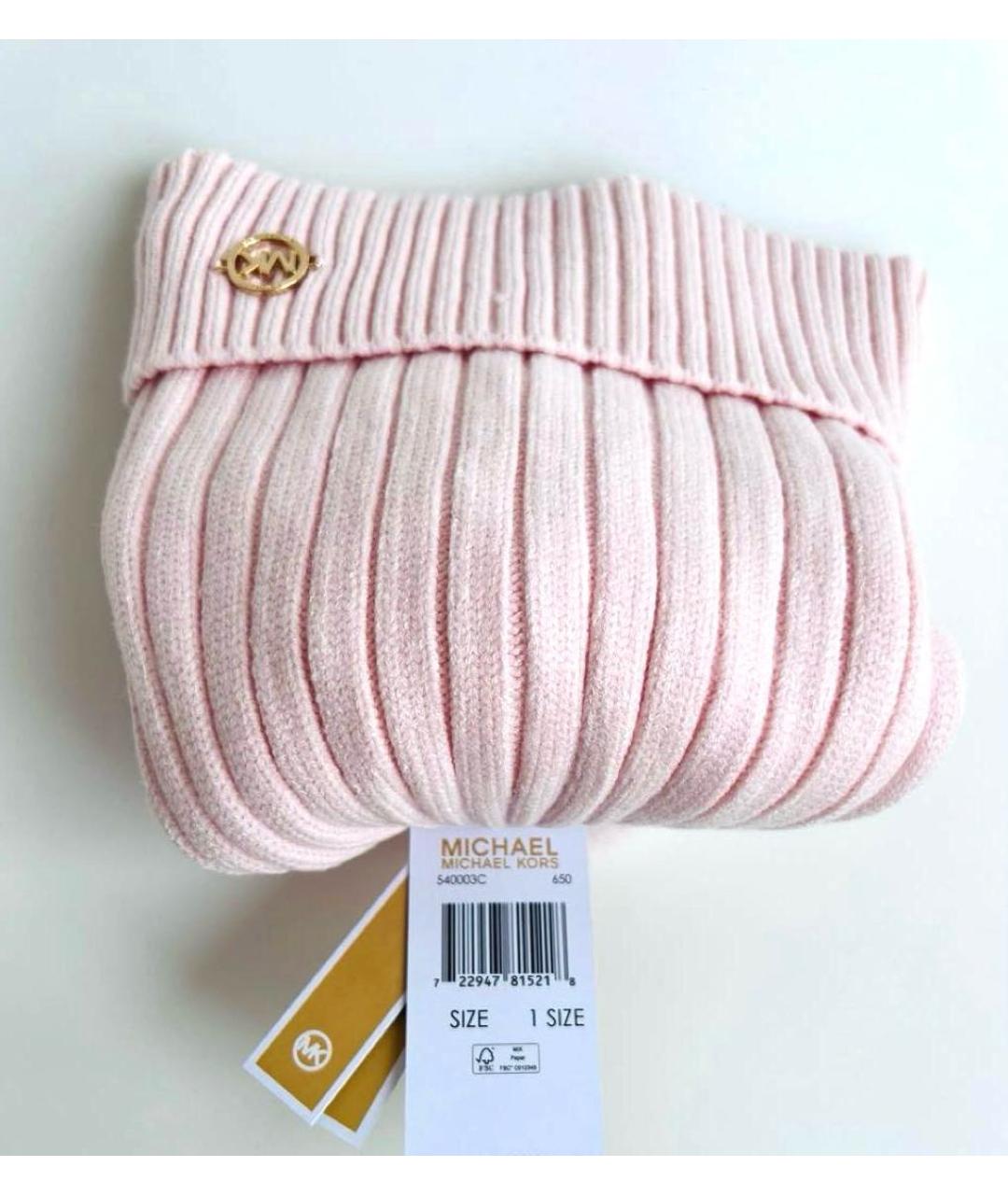 MICHAEL MICHAEL KORS Розовая шапка, фото 6