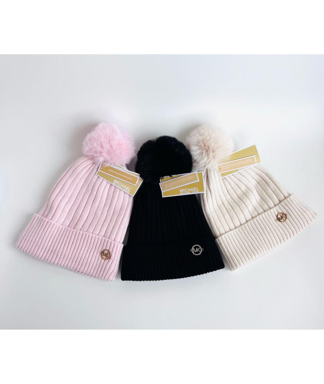 MICHAEL MICHAEL KORS Розовая шапка, фото 7