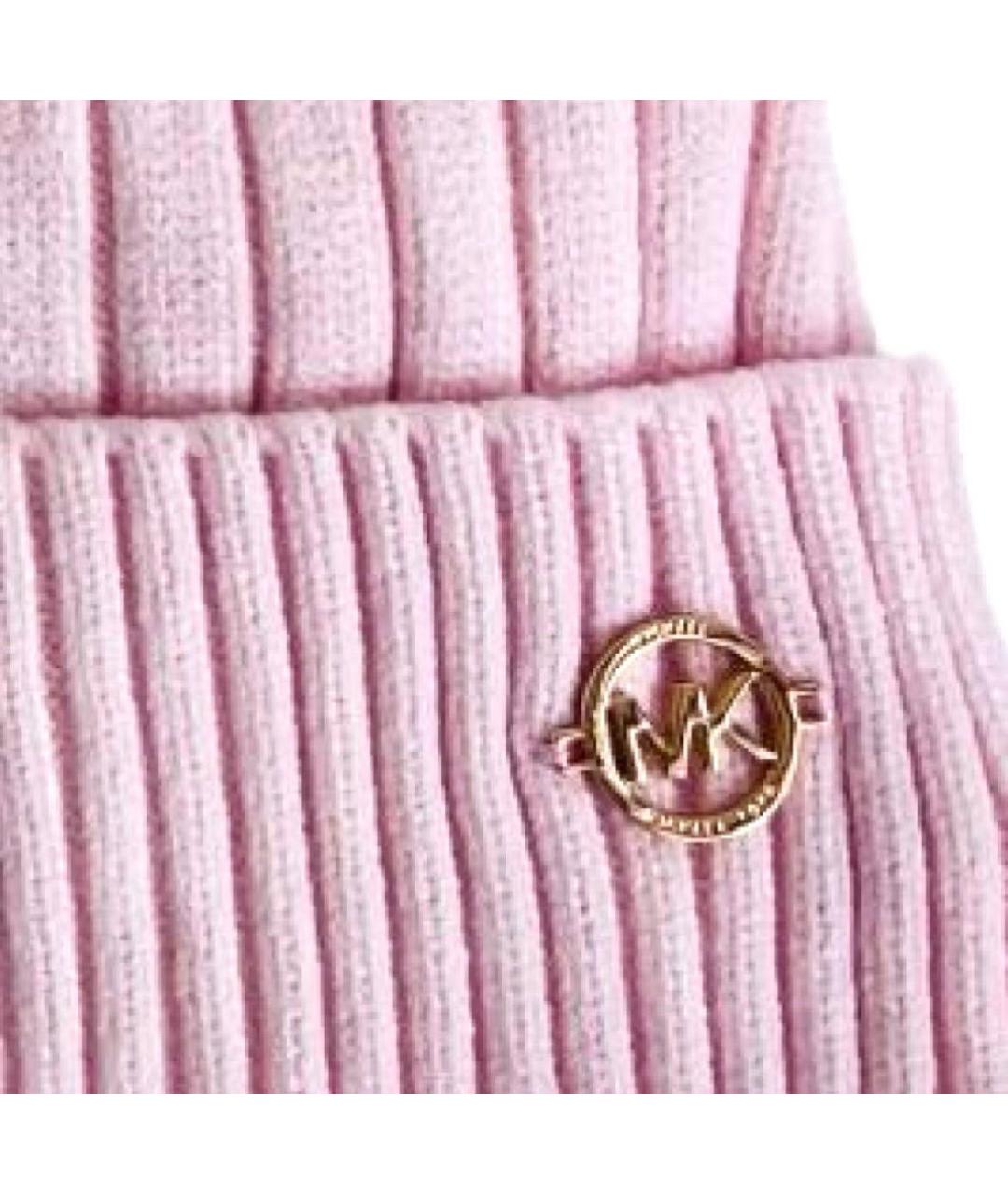 MICHAEL MICHAEL KORS Розовая шапка, фото 3