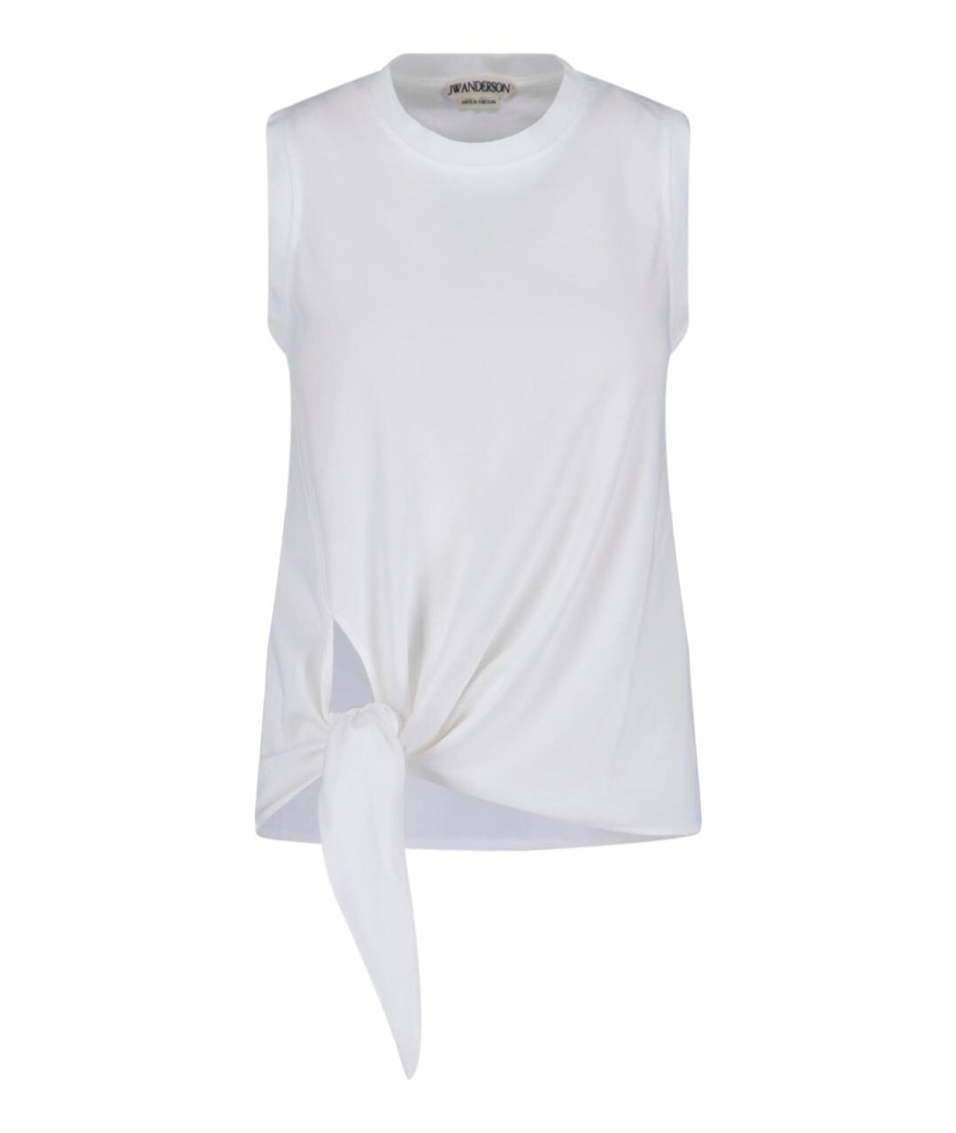 J.W.ANDERSON Белая хлопковая майка, фото 1
