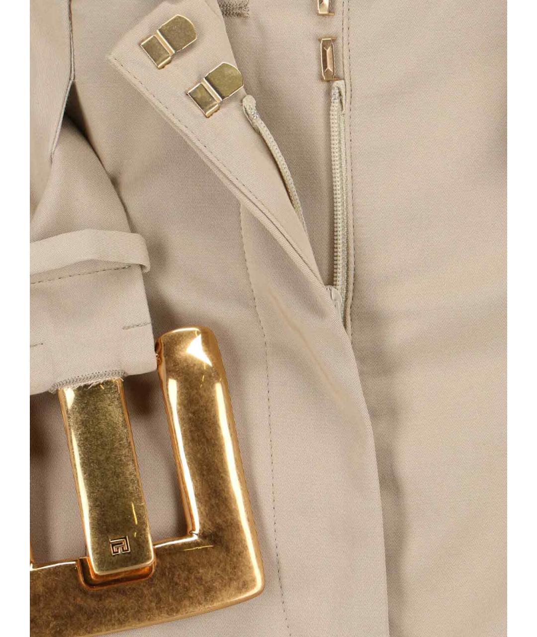 BALMAIN Бежевые хлопковые шорты, фото 5