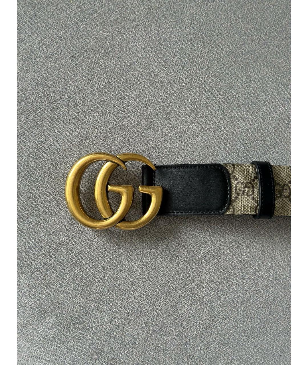 GUCCI Бежевый ремень, фото 5