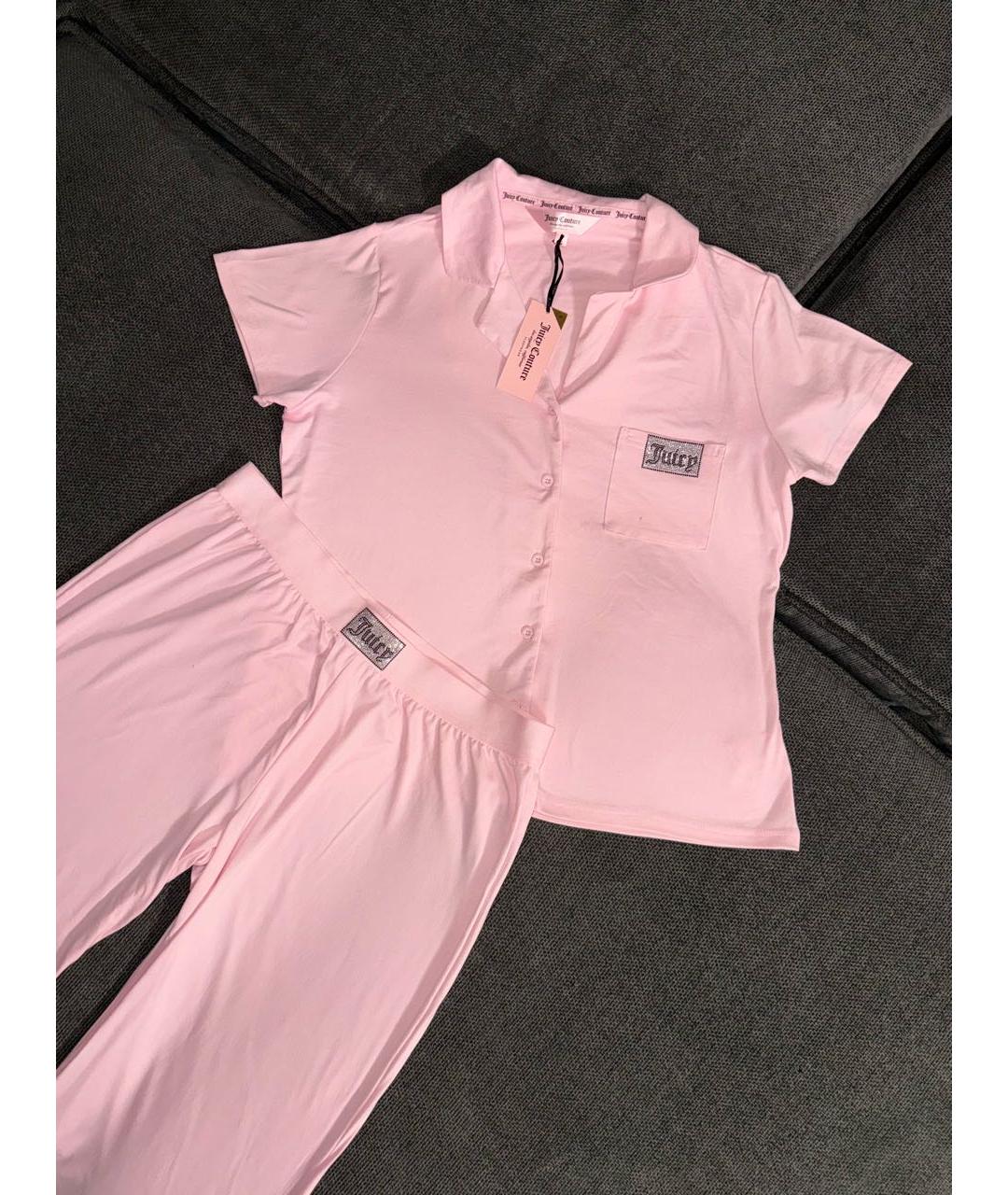 JUICY COUTURE Розовый костюм с брюками, фото 4