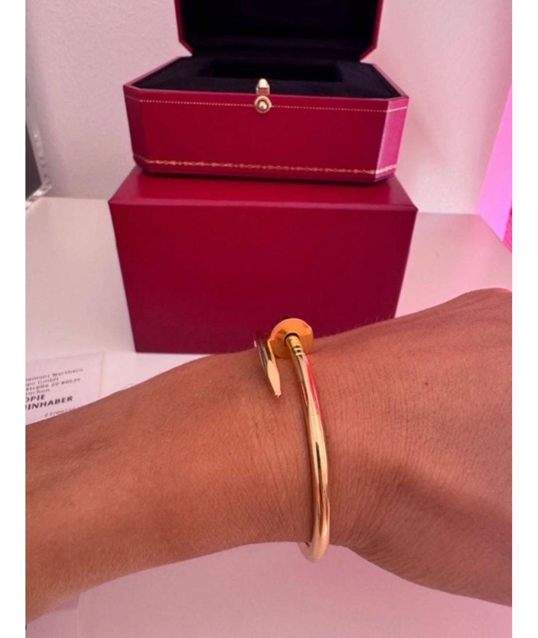 CARTIER Золотой браслет из желтого золота, фото 4