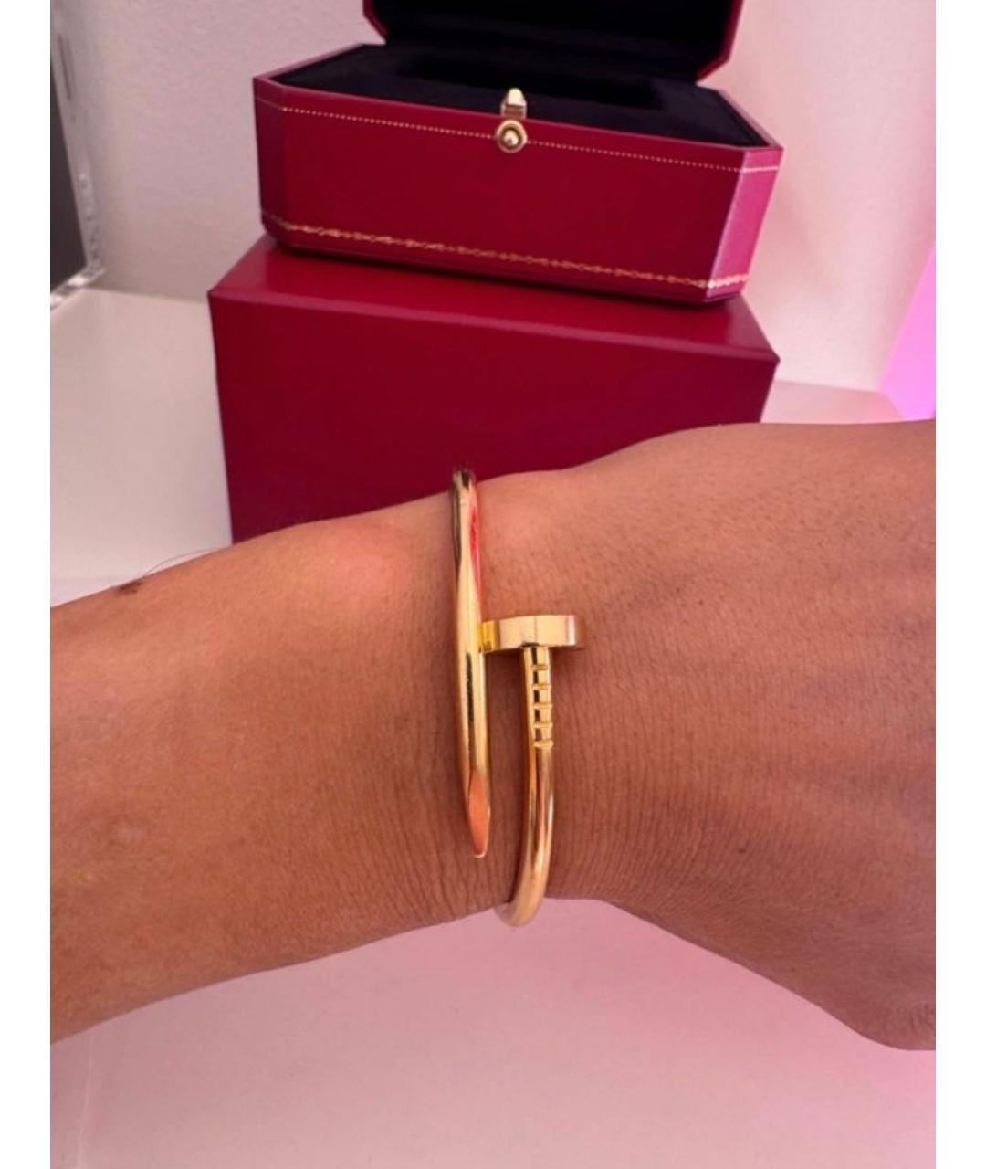 CARTIER Золотой браслет из желтого золота, фото 3