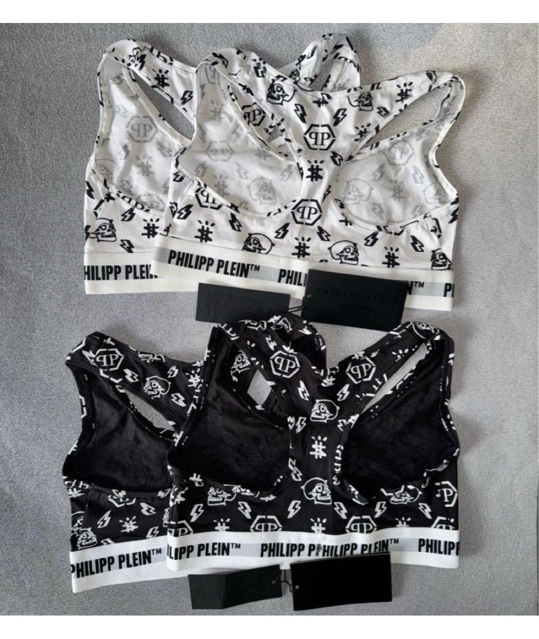 PHILIPP PLEIN Мульти хлопковая майка, фото 4