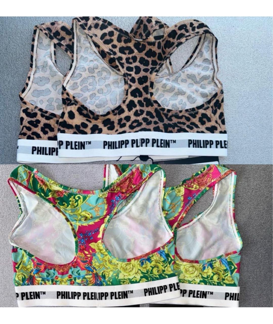 PHILIPP PLEIN Мульти хлопковая майка, фото 6