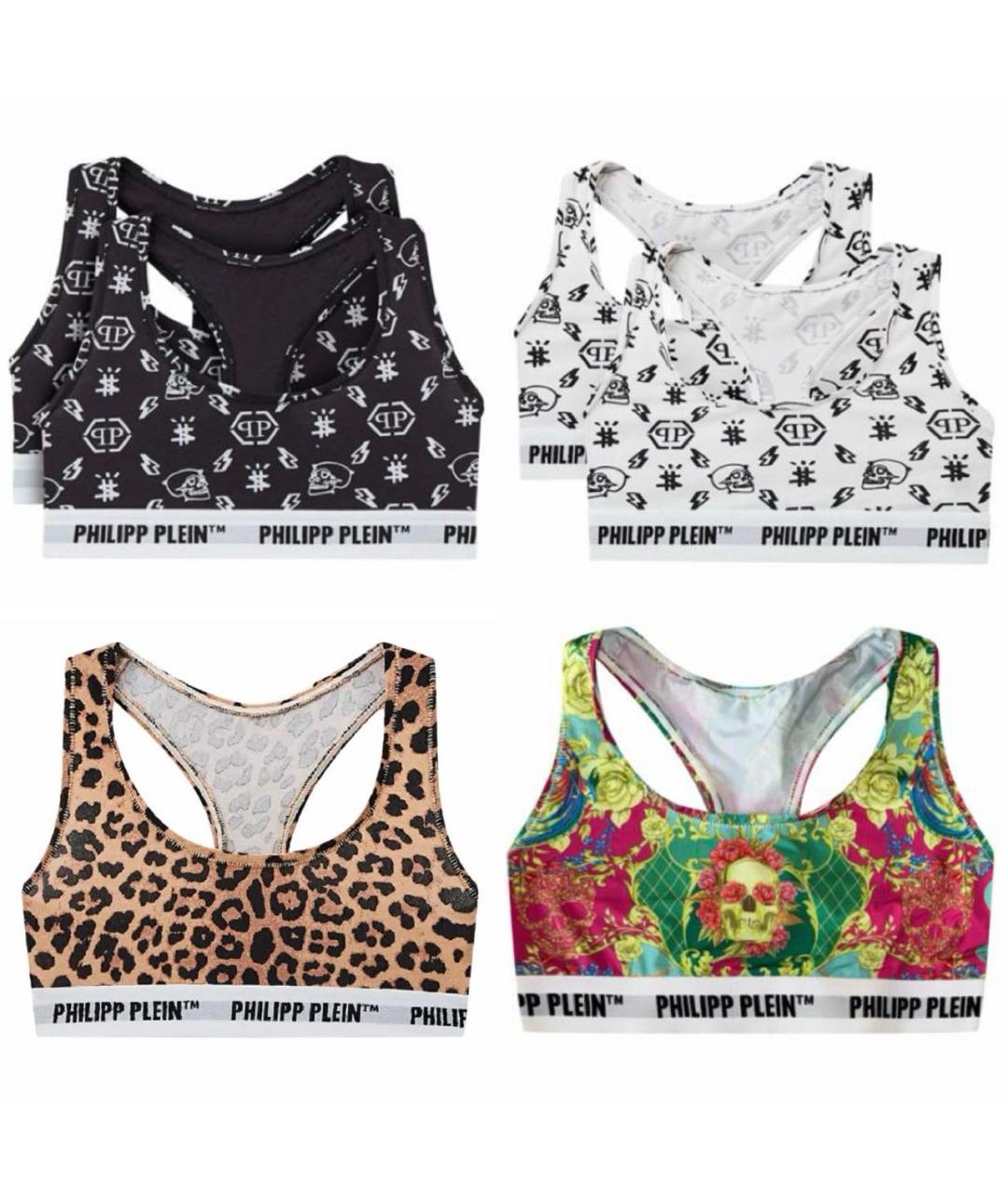 PHILIPP PLEIN Мульти хлопковая майка, фото 9