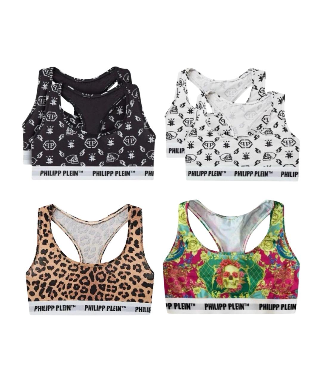 PHILIPP PLEIN Мульти хлопковая майка, фото 1