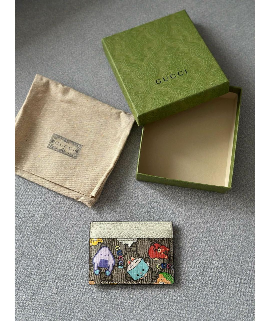 GUCCI Бежевый кардхолдер, фото 2