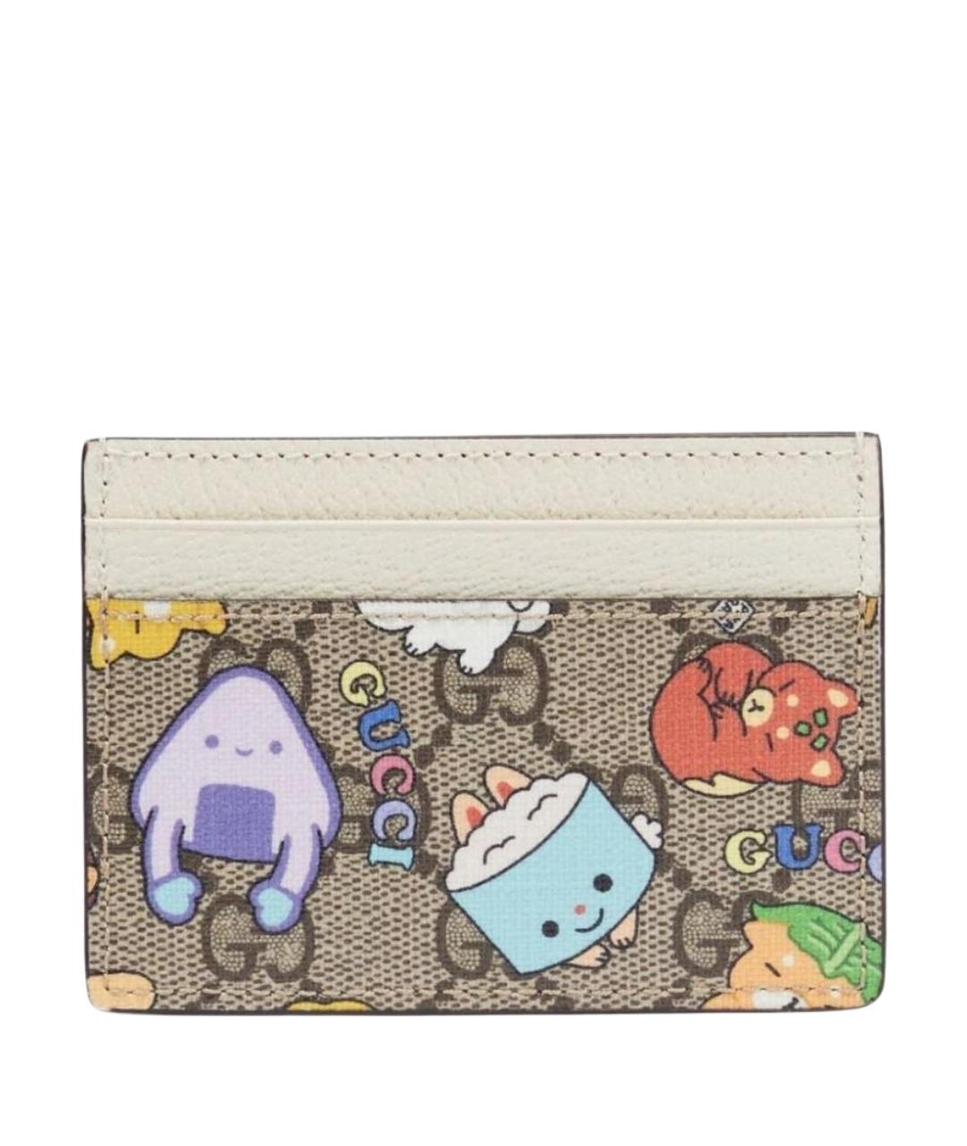 GUCCI Бежевый кардхолдер, фото 1