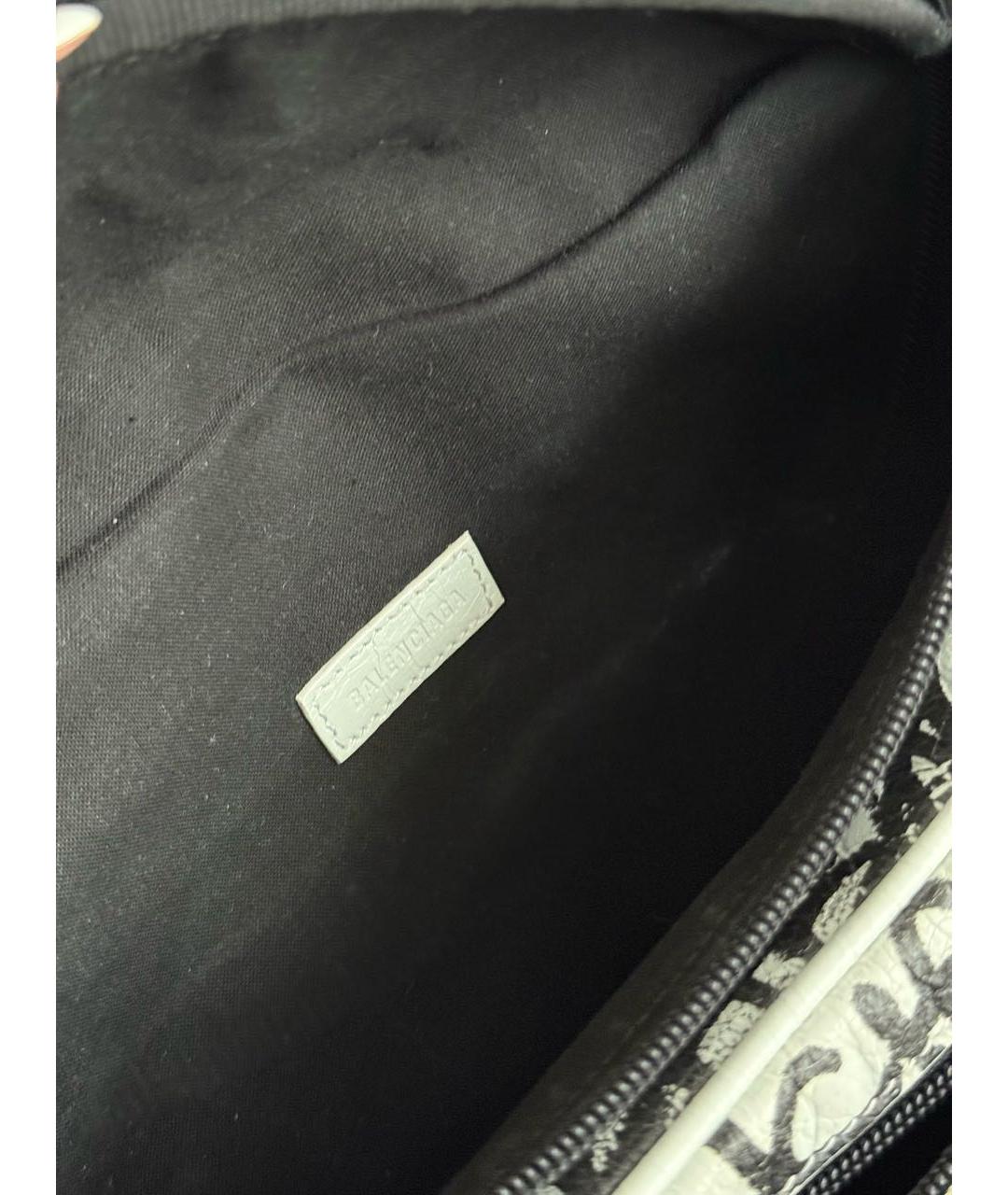 BALENCIAGA Белая поясная сумка, фото 4
