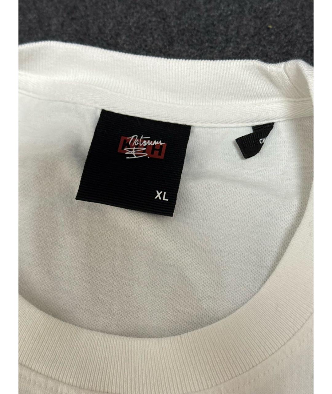 KITH Белая хлопковая футболка, фото 4