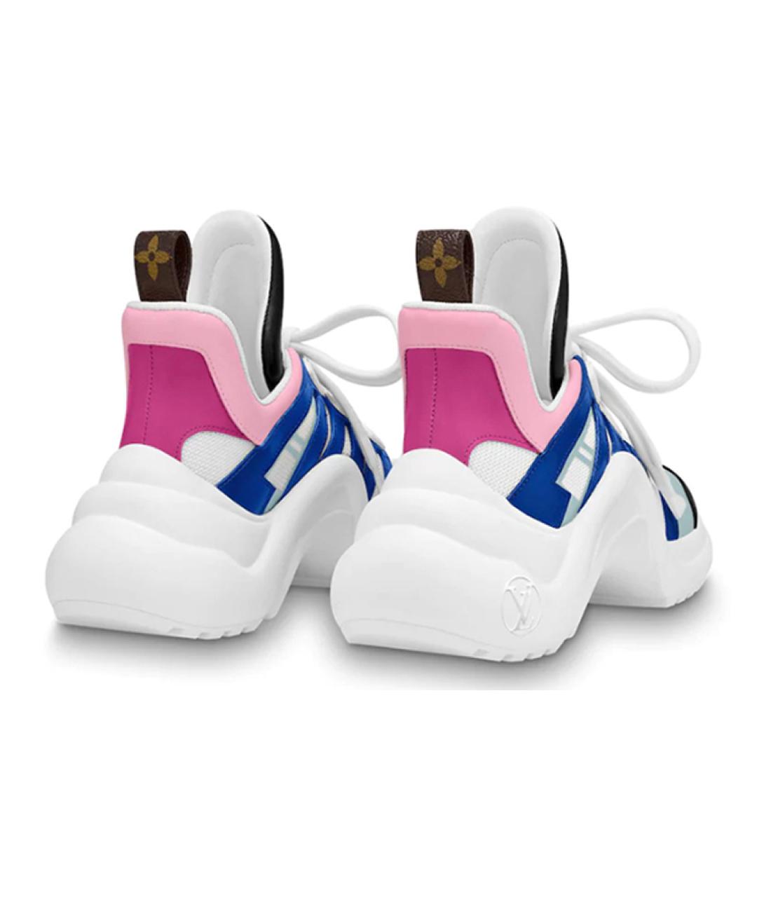 LOUIS VUITTON Мульти кроссовки, фото 5