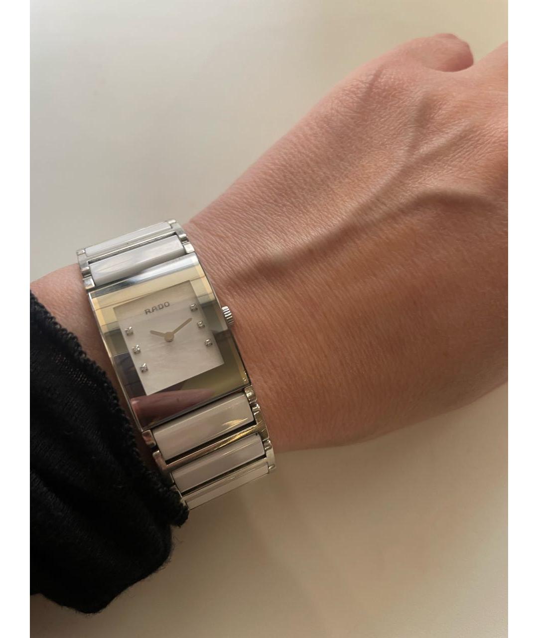 RADO Белые керамические часы, фото 3